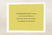 Reception Cards