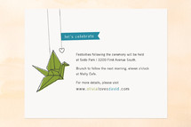 Reception Cards