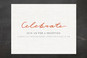 Reception Cards