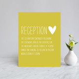 Reception Cards