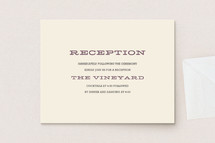 Reception Cards