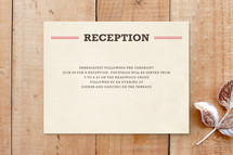 Reception Cards