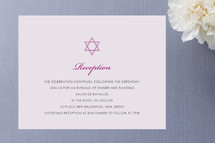 Reception Cards