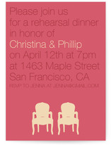 Modern Delight Rehearsal Dinner Invitations