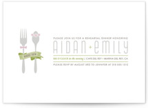 Let's Eat Rehearsal Dinner Invitations