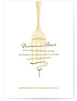 Toast Rehearsal Dinner Invitations