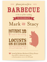 A Heartfelt Hay Day Rehearsal Dinner Invitations