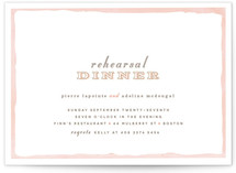 Sweet Frame Rehearsal Dinner Invitations