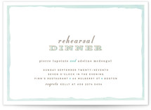 Sweet Frame Rehearsal Dinner Invitations