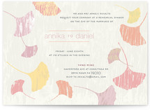 Fans of Happiness Rehearsal Dinner Invitations