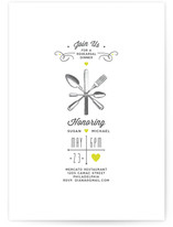 Engraving Rehearsal Dinner Invitations