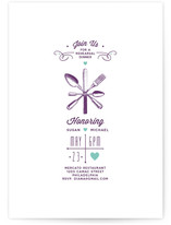Engraving Rehearsal Dinner Invitations