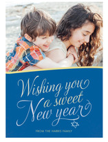 Sweet Script Rosh Hashanah Cards