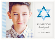 Blue Star Rosh Hashanah Cards