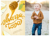 Honey Script Rosh Hashanah Cards