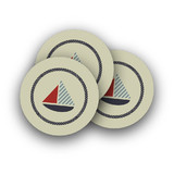 Sea Chart Too Rounded Stickers