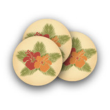 Tiki Luau Rounded Stickers