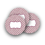 Red Velvet Rounded Stickers