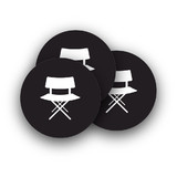 Movie Rounded Stickers