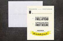 RSVP Cards