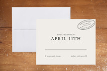 RSVP Cards