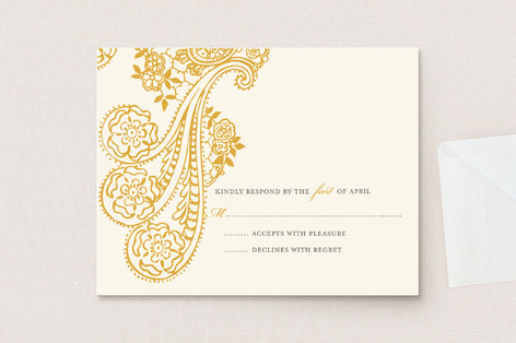 spanish lace rsvp cards