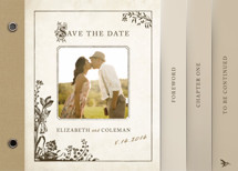 Story Book Save the Date Minibook&trade; Cards