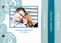 Contemporary Chic Save The Date Minibooks