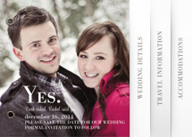 Nostalgia Save The Date Minibooks