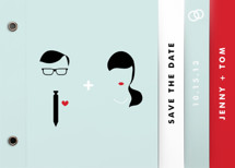 Visage Save The Date Minibooks