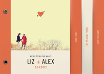 Cupid's Arrow Save The Date Minibooks