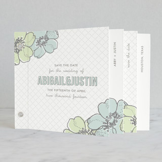 Love in Bloom Save the Date Minibook&trade; Cards