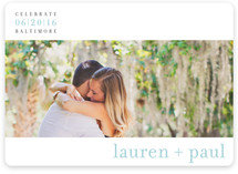 float + celebrate Save the Date Magnets