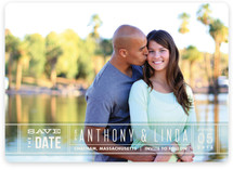 Silver Screen Save the Date Magnets