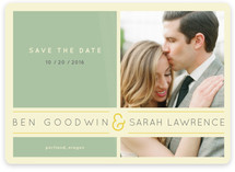 Subtle Chevron Save the Date Magnets