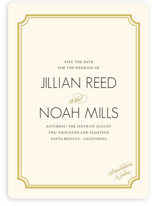 Modern Classic Save the Date Magnets