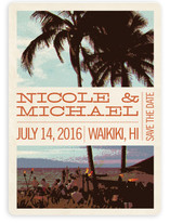 Coconut Plantation Save the Date Magnets