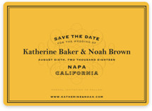 Label Save the Date Magnets