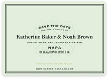 Label Save the Date Magnets