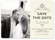 Simple Chic Save the Date Magnets
