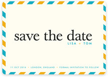 float + aerogram Save the Date Magnets