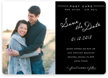 Airmail Save the Date Magnets