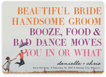 You in or What Save the Date Magnets