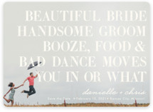 You in or What Save the Date Magnets