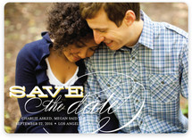 Calligraphy Save the Date Magnets