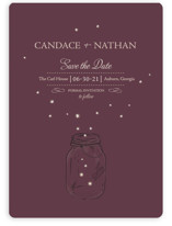 fireflies Save the Date Magnets