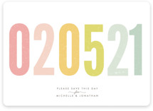 Ice Cream Parlour Pastels Save the Date Magnets