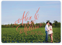 Timeless Bold Typography Save the Date Magnets