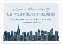 Big City New York Save the Date Magnets