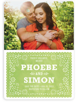 Fiesta Folk Art Save the Date Magnets